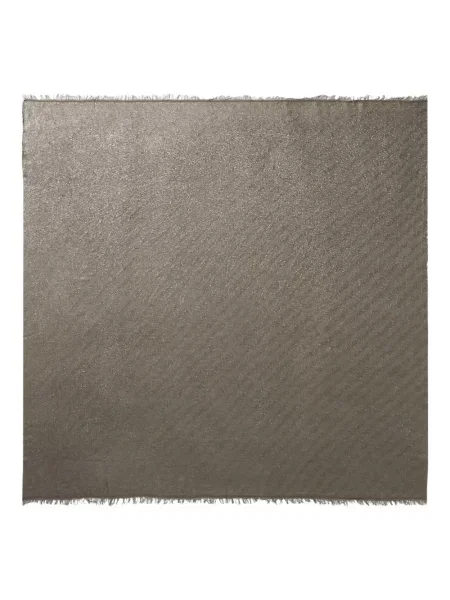 Fular Peserico cu franjuri maro