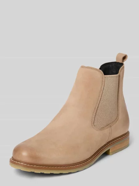 Buty chelsea ze skóry naturalnej