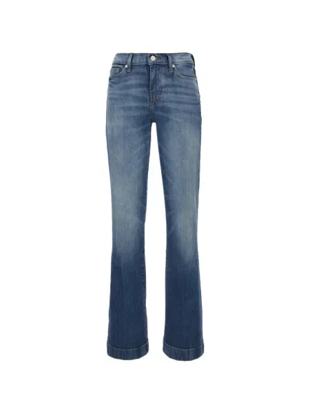 Blugi 7 For All Mankind cu broderie albastru