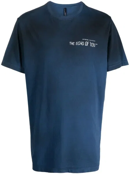 Tricou Iso.poetism cu imagine albastru