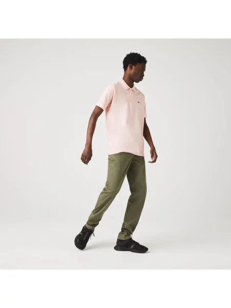 Поло Lacoste розовое