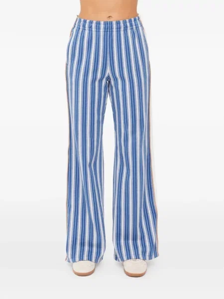 Pantaloni The Upside alergare albastru