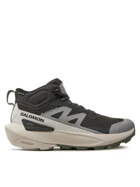 Salomon Трекінгові черевики Elixir Activ Mid Gore-Tex сірий