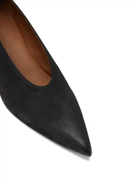 Pantofi cu toc Marsell din piele negru
