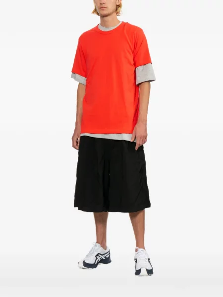 Μπλούζα Comme Des Garçons Shirt με στρογγυλή λαιμόκοψη πορτοκαλί