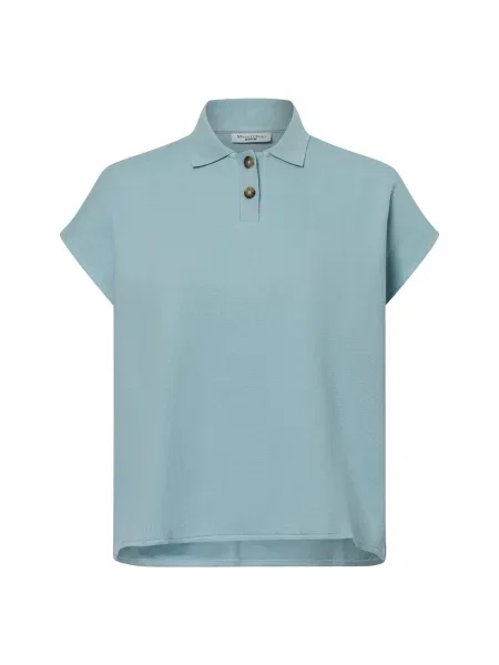 Marc O'Polo Denim koszulka polo Kobiety jednolity S niebieski