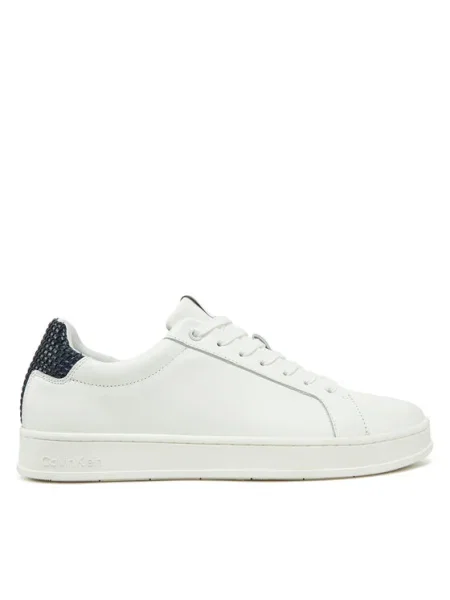 Calvin Klein Sportcipők Low Top Lace Up Woven fehér