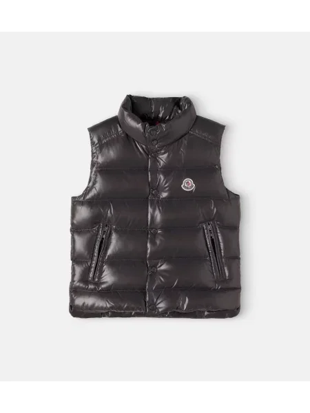 Pūkinė liemenė Moncler Enfant pilka