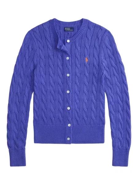 Căciulă Polo Ralph Lauren cu broderie tricotate de costum albastru