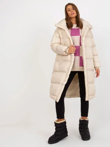 Jakna Fashionhunters bež