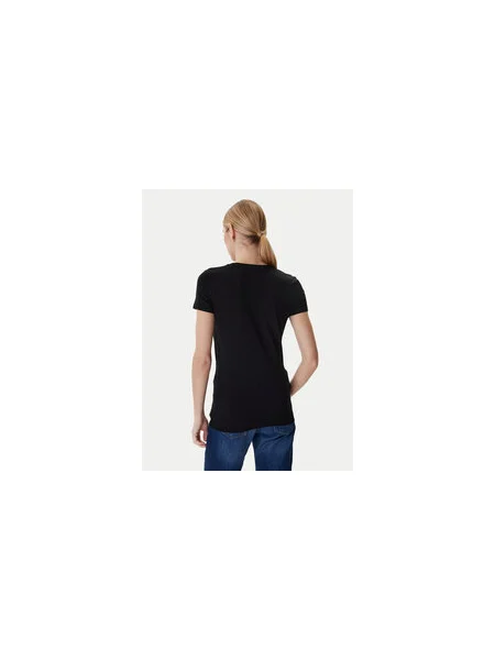 Guess Póló Regular Fit fekete