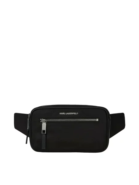 Karl Lagerfeld Pojasna torbica crna