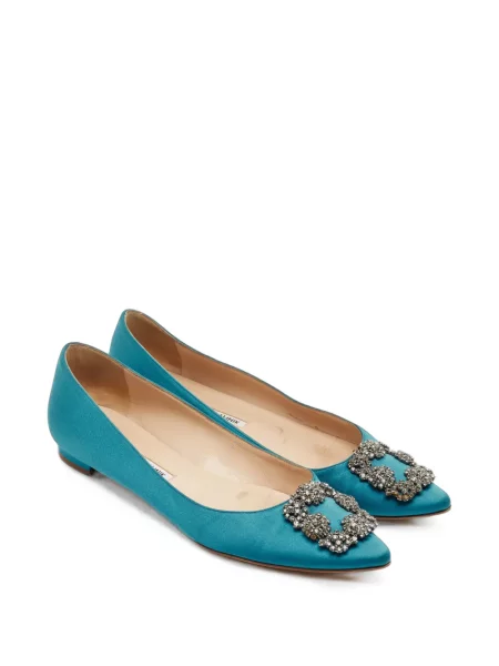 Balerini Manolo Blahnik albastru