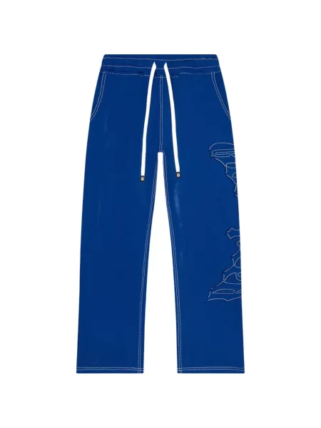 Běžecké kalhoty Godspeed s autogramem modré