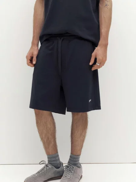 Pull&Bear Pantaloni STWD bleumarin