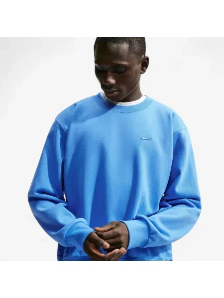 Суитшърт Nike Energy Fleece Crew-Neck Sweatshirt Lt Photo Blue S синьо