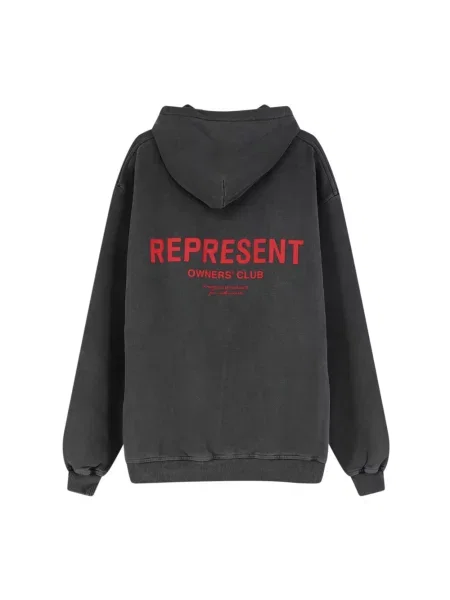 Bluza z kapturem Represent z kapturem czarna
