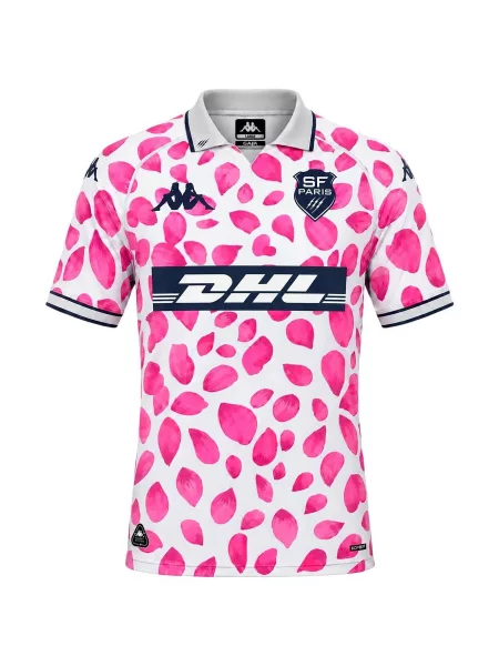 Koszulka Third Replica Junior Stade Français Paris Kombat Kappa biała