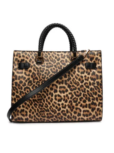 Liu Jo Ročna torbica karamel / temno rjava črna