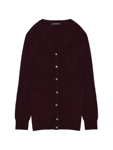 Cardigan Department 5 de lână cu decolteu în V roșu