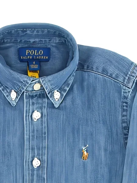 Дънкова риза Polo Ralph Lauren синьо