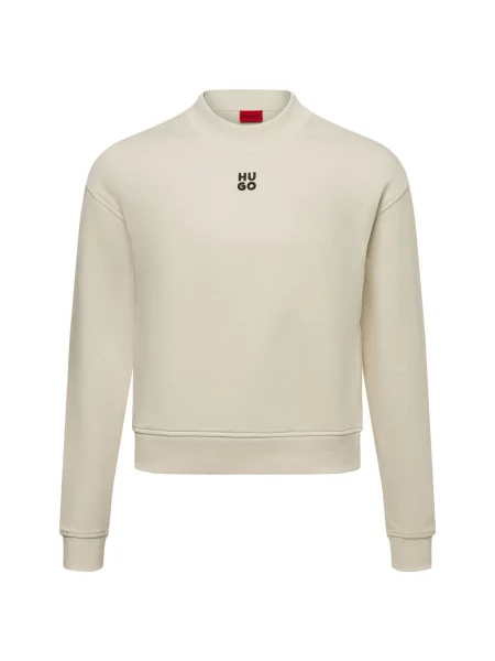 HUGO Bluza Daxandria Kobiety jednolity S biały