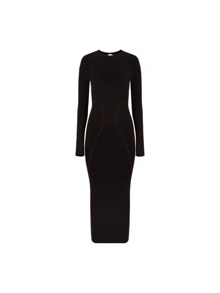 Sukienka maxi Nina Ricci biznesowa czarna