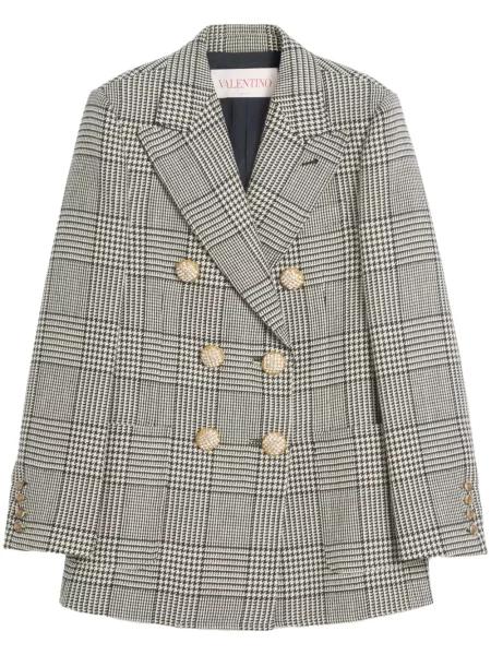 Sacou Valentino Garavani de lână negru