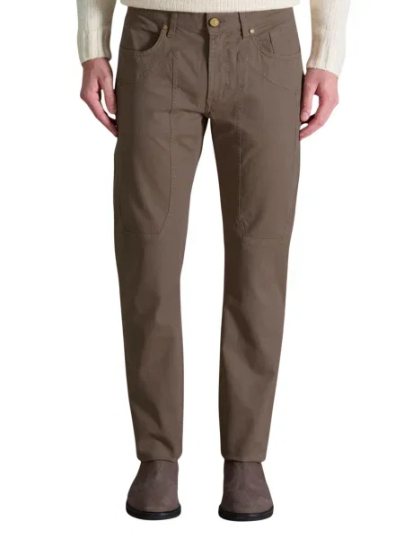 Kalhoty Jeckerson hnědé