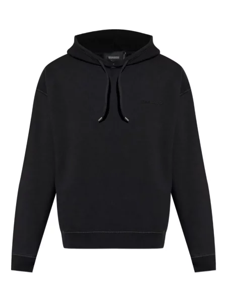 Hanorac cu glugă Dsquared2 cu broderie negru