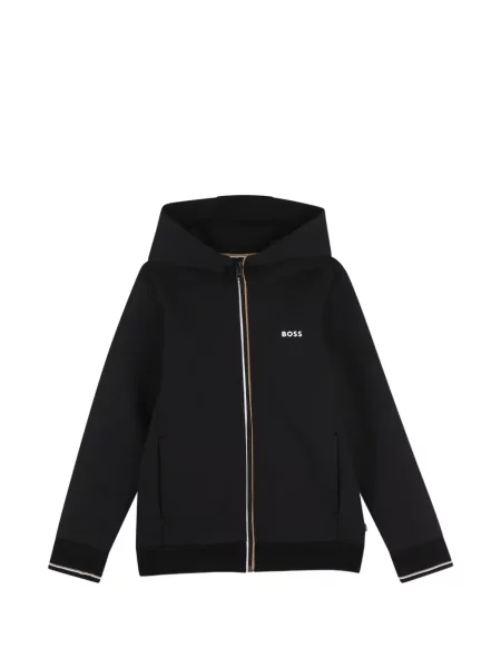 Bluza z kapturem dziecięca Bosswear czarna