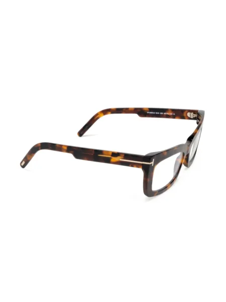 Ochelari de soare dreptunghiulari Tom Ford Eyewear maro