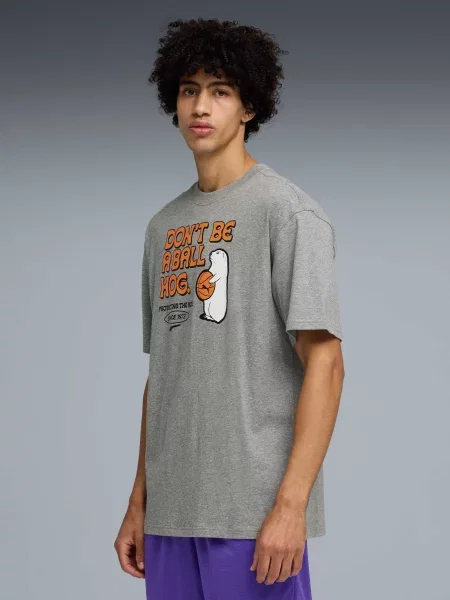 Детская футболка Puma серая