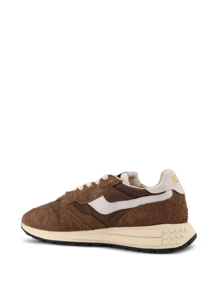 Sneakerși Autry din piele de căprioară maro