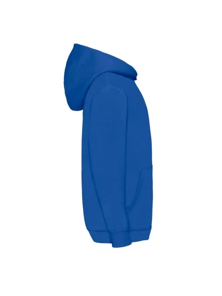 Bluza Z Kapturem Dla Dzieci niebieska