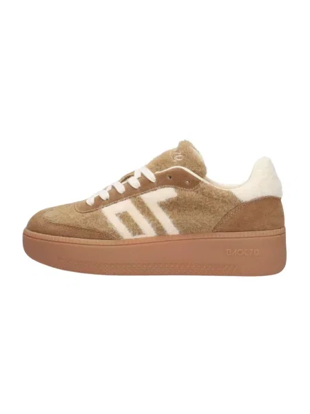 Sneakersy Back70 brązowe