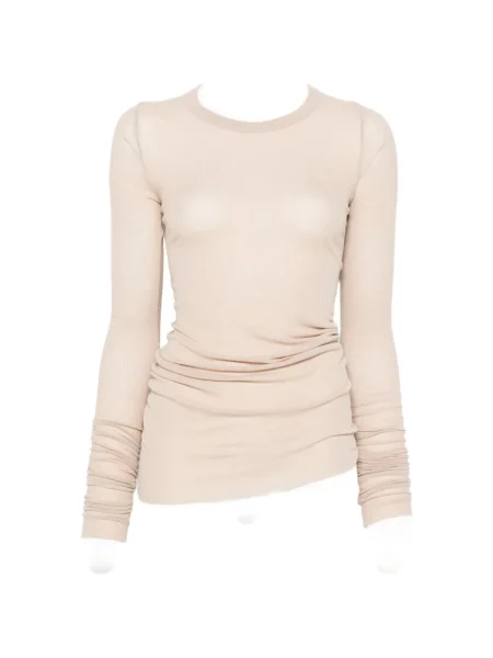 Lung tricou Rick Owens tricotate