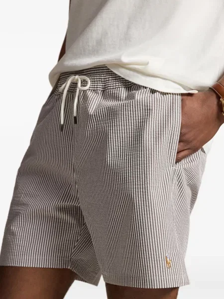 Șosete Polo Ralph Lauren cu broderie în carouri de flanelă verde