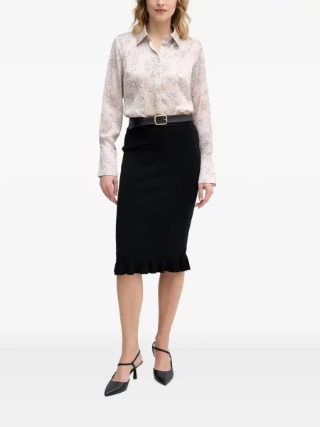 Lung cămașă Sisley cu model floral cu imagine