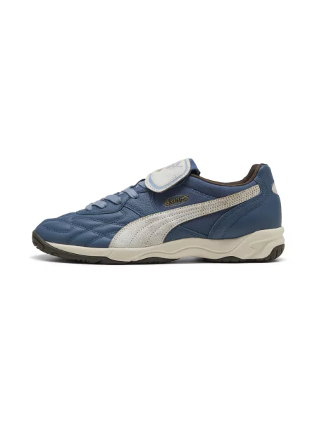 PUMA Sneakersy unisex King Indoor Futbolito Buty Dark Indigo/Warm 44 biały