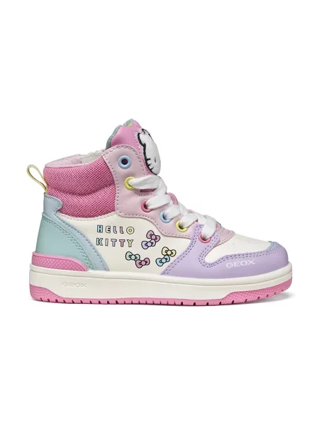 Geox WASHIBA Hello Kitty sneakers pentru copii roz
