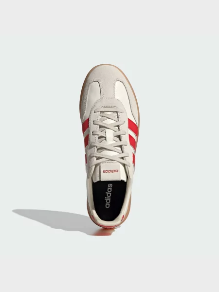 Кожаные кроссовки Adidas белые