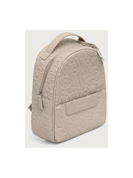 Armani Exchange plecak beżowy