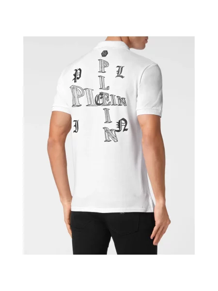 Koszulka polo Philipp Plein biała