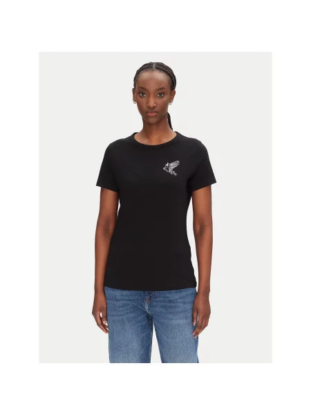 BOSS T-shirt Slim Fit crna
