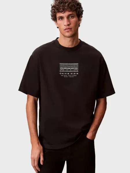 Футболка Calvin Klein Jeans чорна