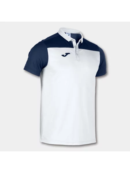 Koszulka polo do tenisa Joma Hobby II biała