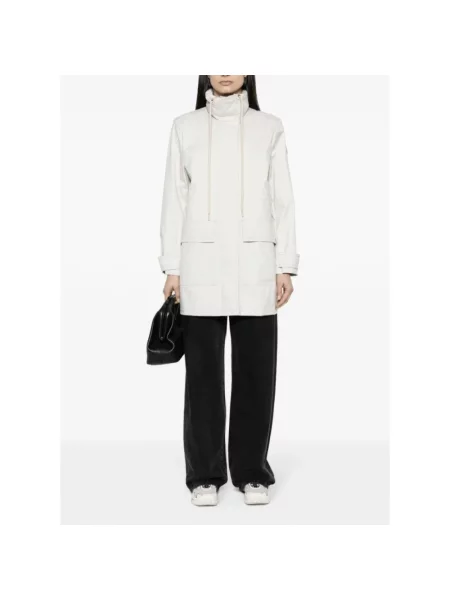 Parka Moncler beżowa