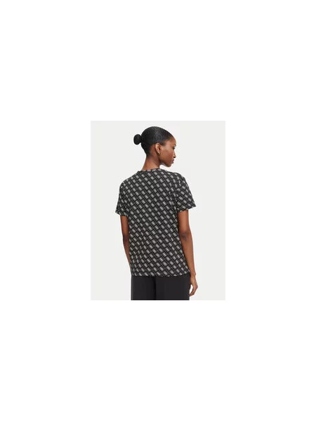 Guess Marškinėliai Regular Fit juoda