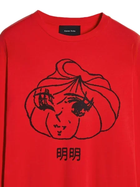 Majica Simone Rocha s printom crvena